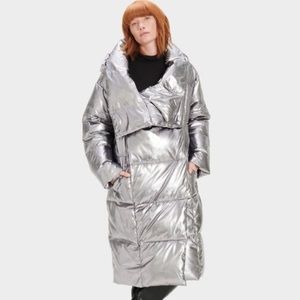 Ankle Length Down Coat 